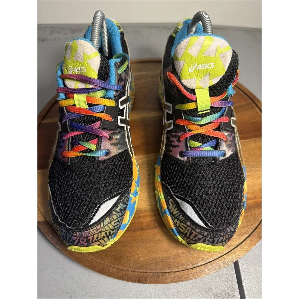 ASICS Gel Noosa Tri 8 Mens Running Shoes Sneaker Multicolor C301N Size 6.5